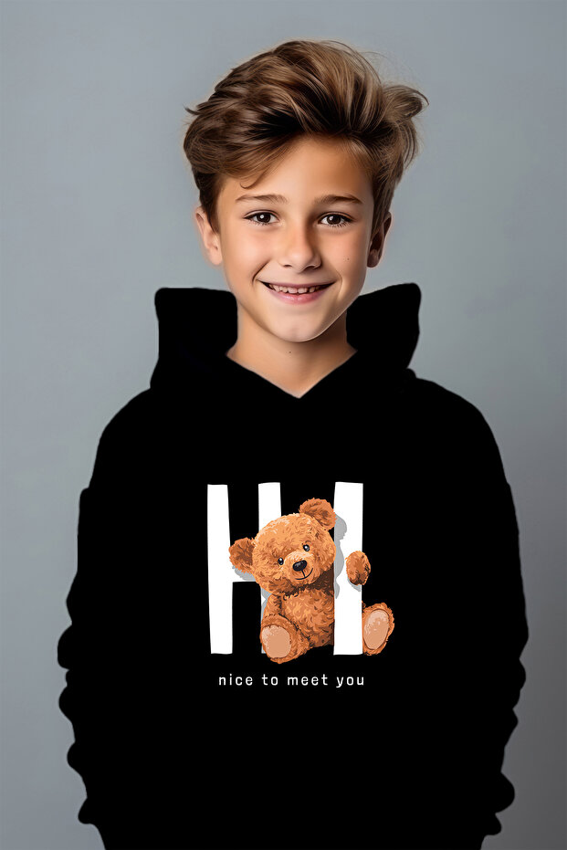 Boy's Hi Boho Casual Cut Oversize Sweatshirt
