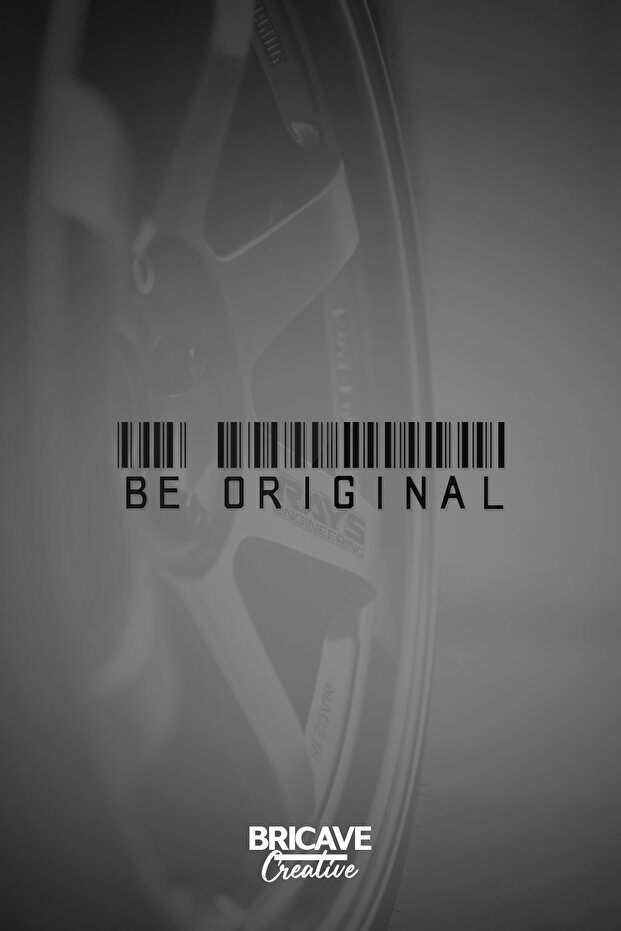Be Original Label JDM Car-Motorcycle Windshield Label Sticker 19x4,5cm