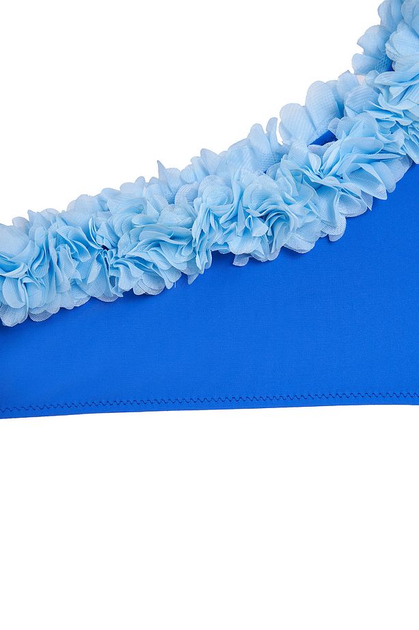 Kız Çocuk Tek Omuz Güllü Bikini - 3