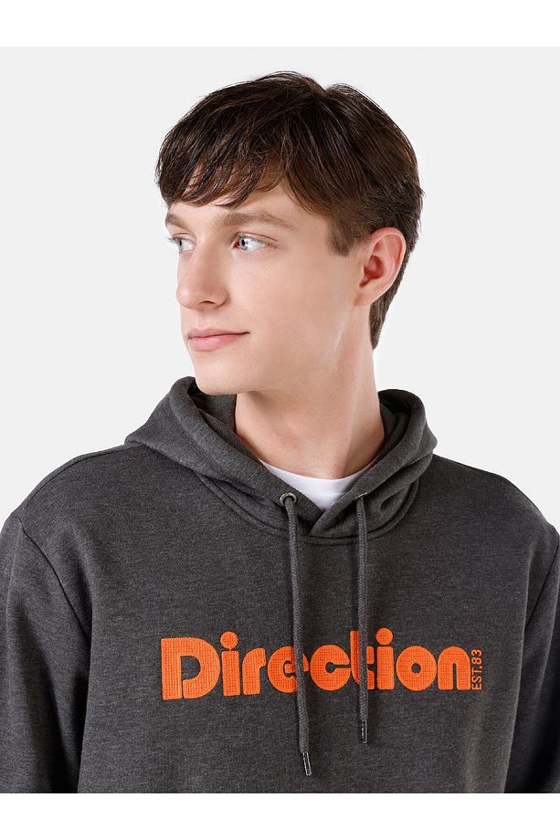 Antrasit Erkek Sweatshirt - 4