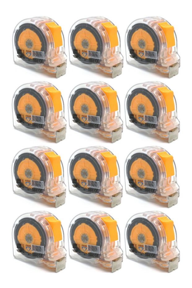 STRIP METER TRANSPARENT 5X25 1 PACK (12 Pieces)