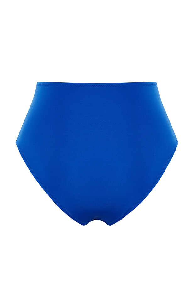 Saks Cut Out Detaylı Hipster Yüksek Bel Bikini Altı TBESS20BA0184 - 7