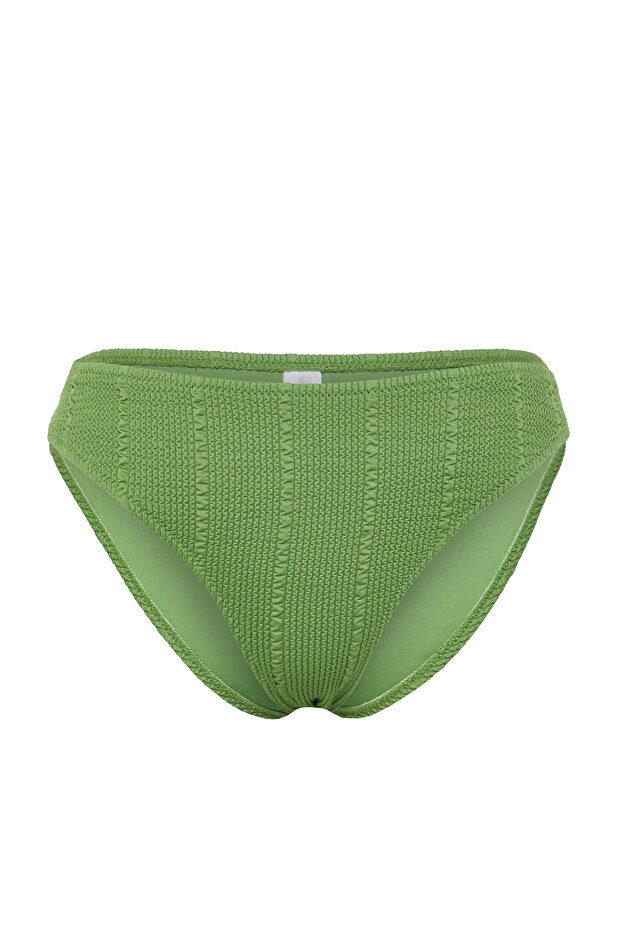 Yeşil Dokulu Regular Bikini Altı TBESS24BA00036 - 6