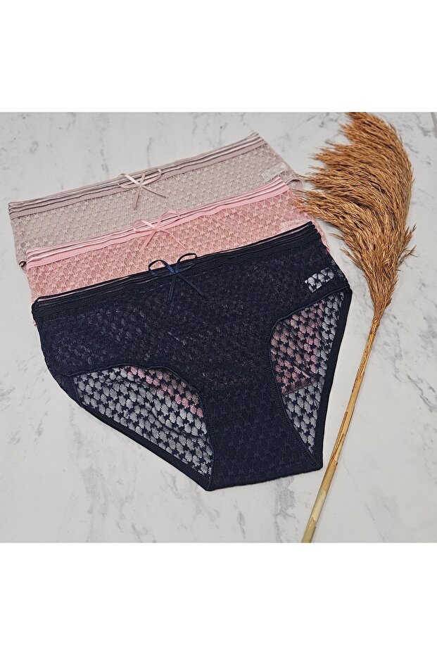Women's Large Size Lace Panties