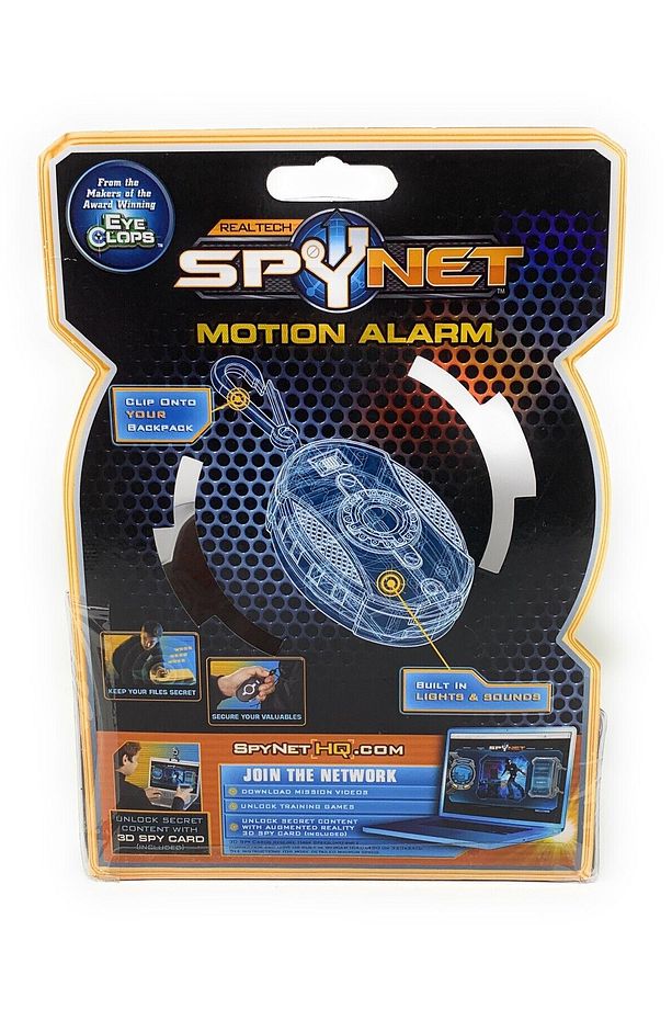Spynet Motion Spy Alarm Hareket Sensörlü Alarm Oyuncak Çanta Eşya Alarmı PC029 - 5