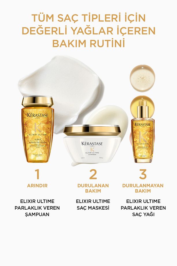 Elixir Ultime Le Bain Güçlendirici Şampuan 250ml by Kerastase - 6