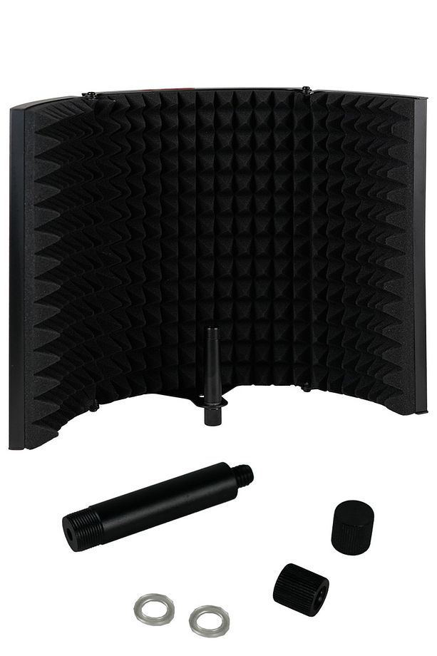 PF-50B Mikrofon Ses Yalıtım İzolasyon Paneli METAL 35x22 cm - 3