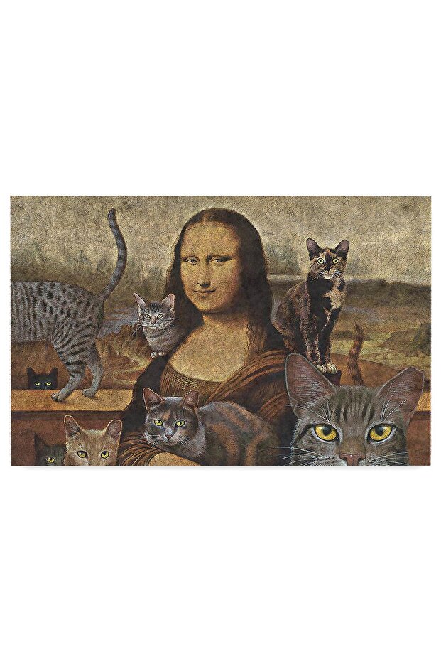 Decorative Door Mat, Outdoor/Household/Door Mat (MONA LISA)