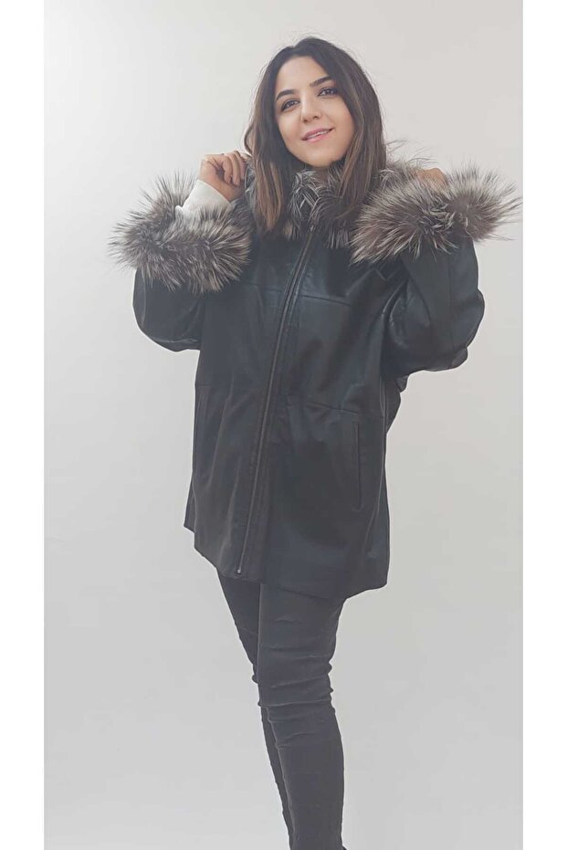 Hakiki Deri ceket çift taraflı - 6