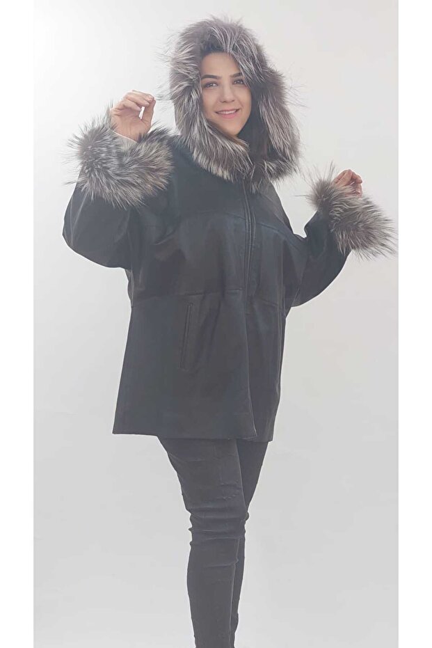 Hakiki Deri ceket çift taraflı - 5