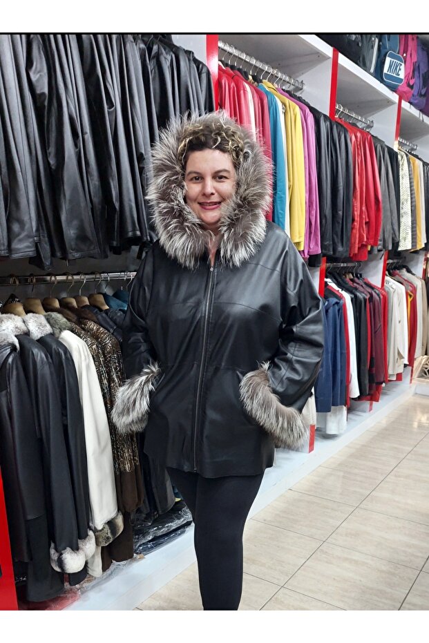 Hakiki Deri ceket çift taraflı - 8