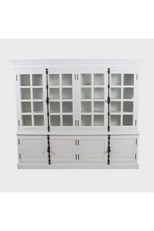 Beyaz Eskitme Büfe - 3