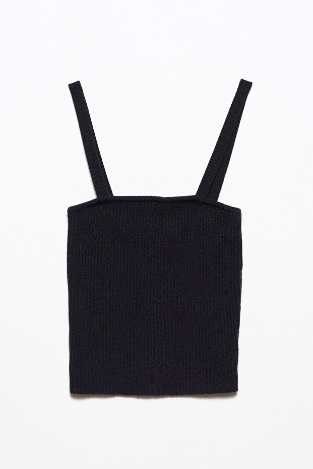 Askılı Büstiyer-siyah - 1