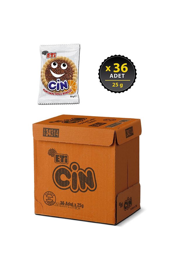 Cin Portakallı 25 g x 36 Adet - 2