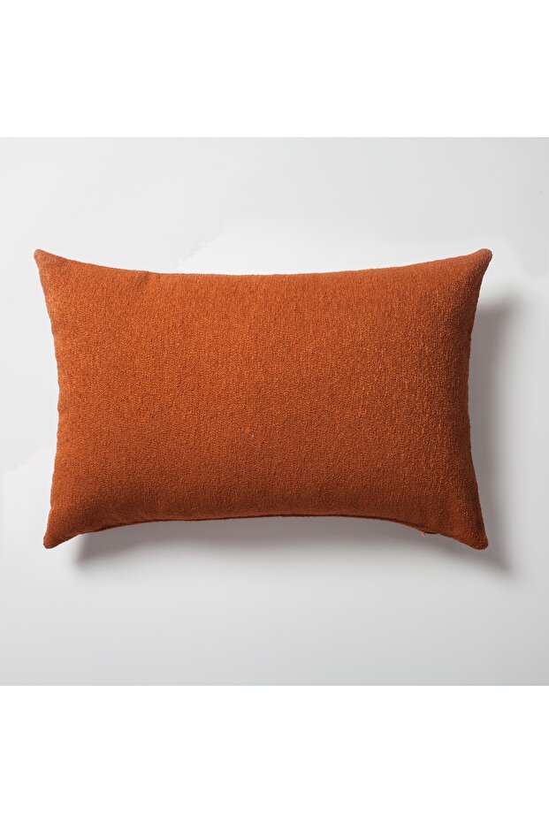 "Julia" - Plain Loop Woven Rectangular Throw Pillow 40x60 (Inner Pillow Included) - 1