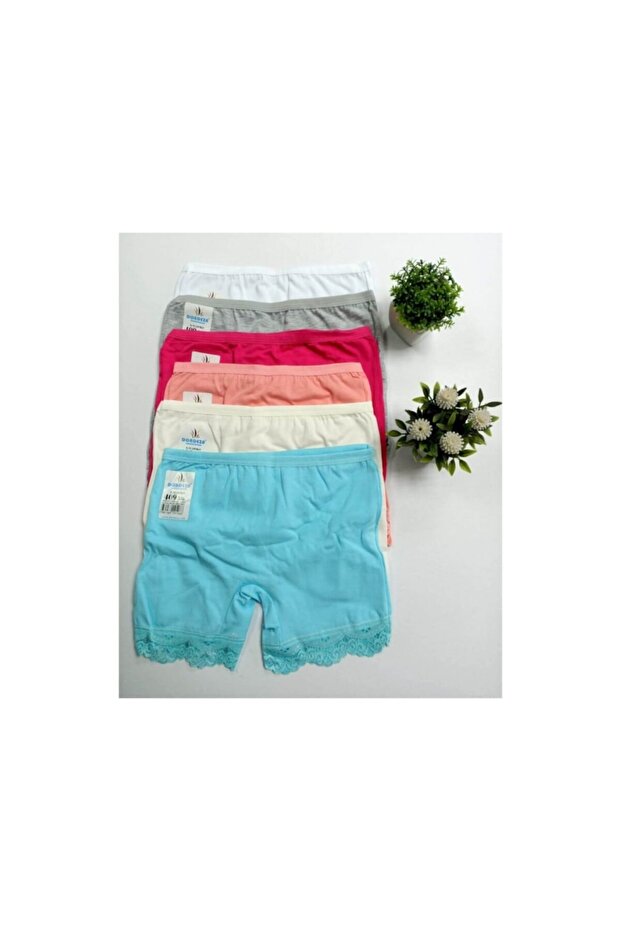 Girl's Lace Leg Boxers