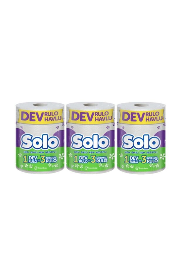 Dev Rulo Kağıt Havlu 3 Adet - 1
