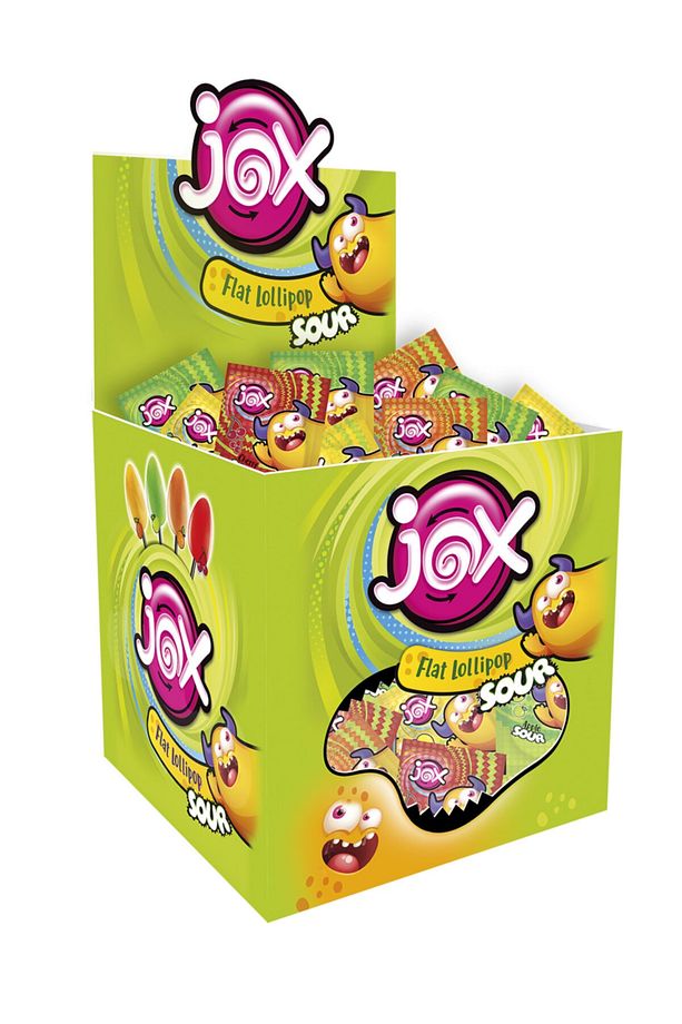 Sour Meyve Aromalı Yassı Lolipop 8 g x 120 Adet - 1