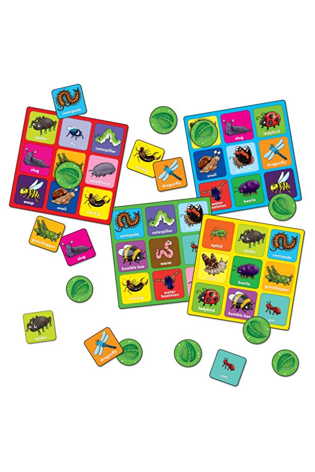 Little Bug Bingo Sevimli Böcekler Kutu Oyunu - 1