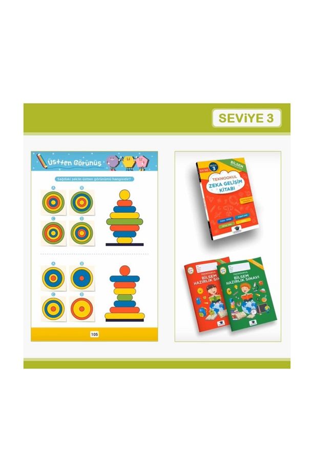 7 Yaş Zeka Ve Dikkat Güçlendirme Seti Seviye 3 - 6