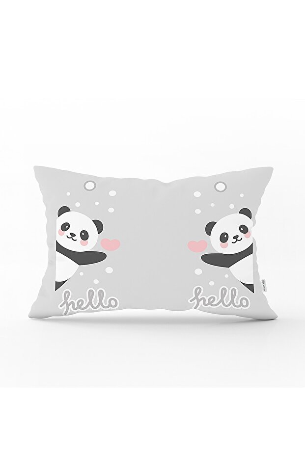 Children's Room Cute Panda Special Designed Rectangular Pillow Case