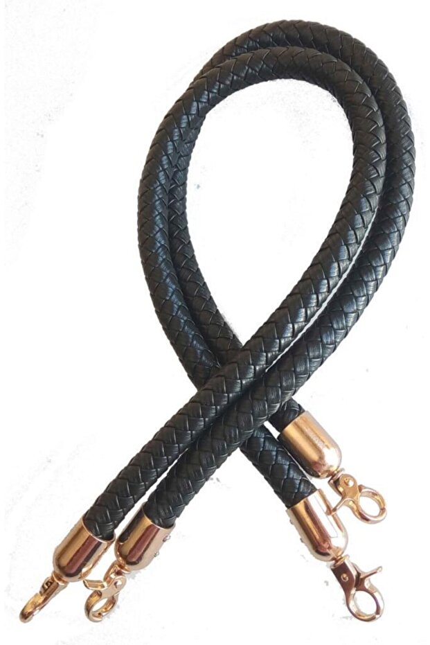 Lacivert Örme Çanta Sapı - 1