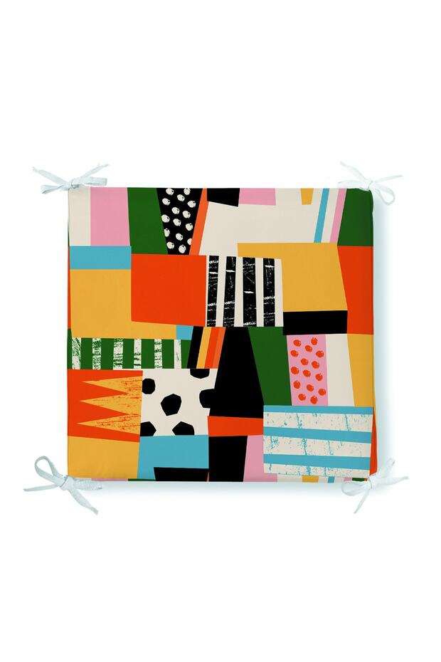 Çeşit Şekilli Soyut Çağdaş Modelli Kırlet Kılıfı - 1