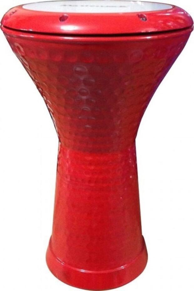 Mısır Darbuka Alüminyum Kırmızı