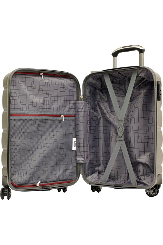 Mor 3'lü Valiz Takımı - 3