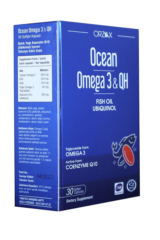 Omega 3 Qh Balık Yağı 30 Softjel Kapsül - 3