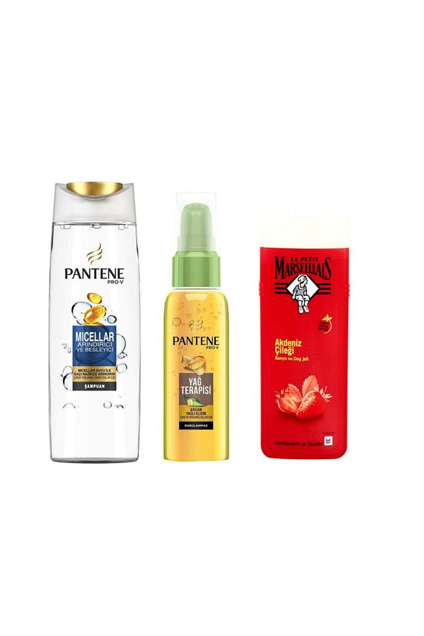 Micellar Şampuan 500 Ml+argan Yağı 100 Ml+le Petit Marseillais Avanajlı Duş Seti - 1