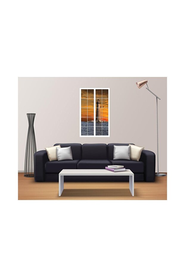 ملصق حائط نافذة المنارة - 19 - 2