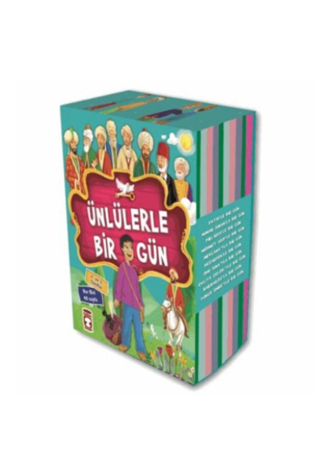 Ünlülerle Bir Gün Serisi 1. Set 10 Kitap