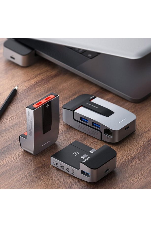 Armor Age 9in1 Type-c Çok Fonksiyonlu Hub Hdmı Rj45 Usb 3.0 - 4