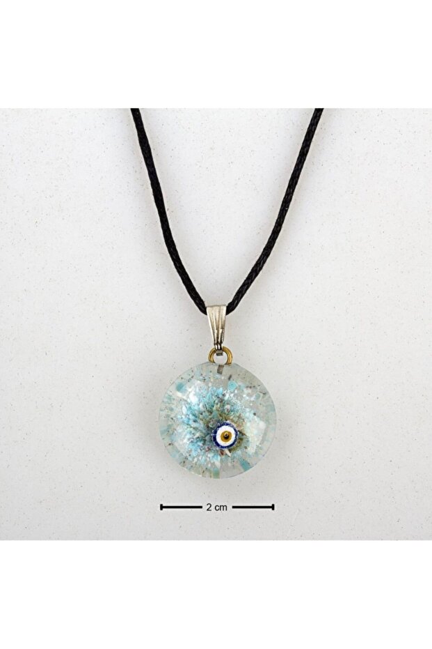 Evil Eye Glass Necklace