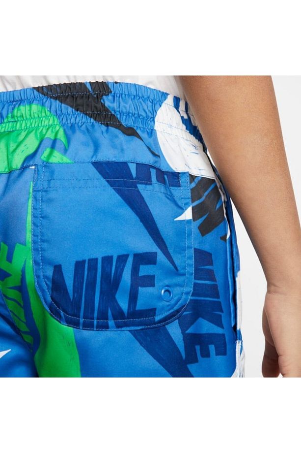 Erkek Çocuk Mavi Nıke B Nsw Short Woven Block Şort Cw1023-402 - 6