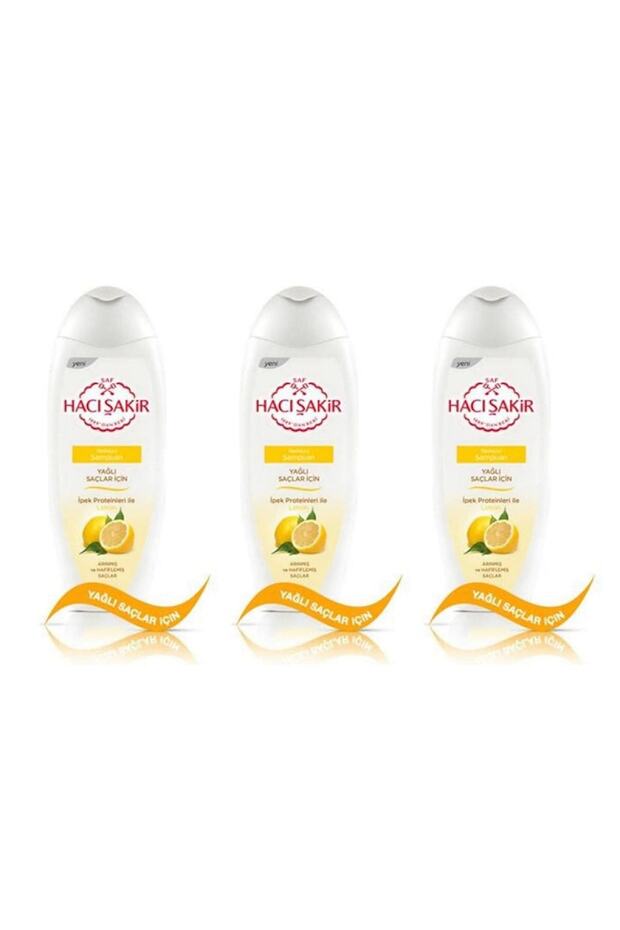 Ipek Proteinleri Ile Limon Şampuanı 500 ml 3 Adet - 1