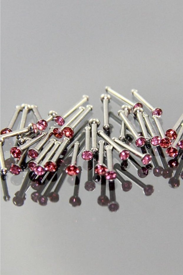Moulin Pembe Taşlı Hızma Piercing