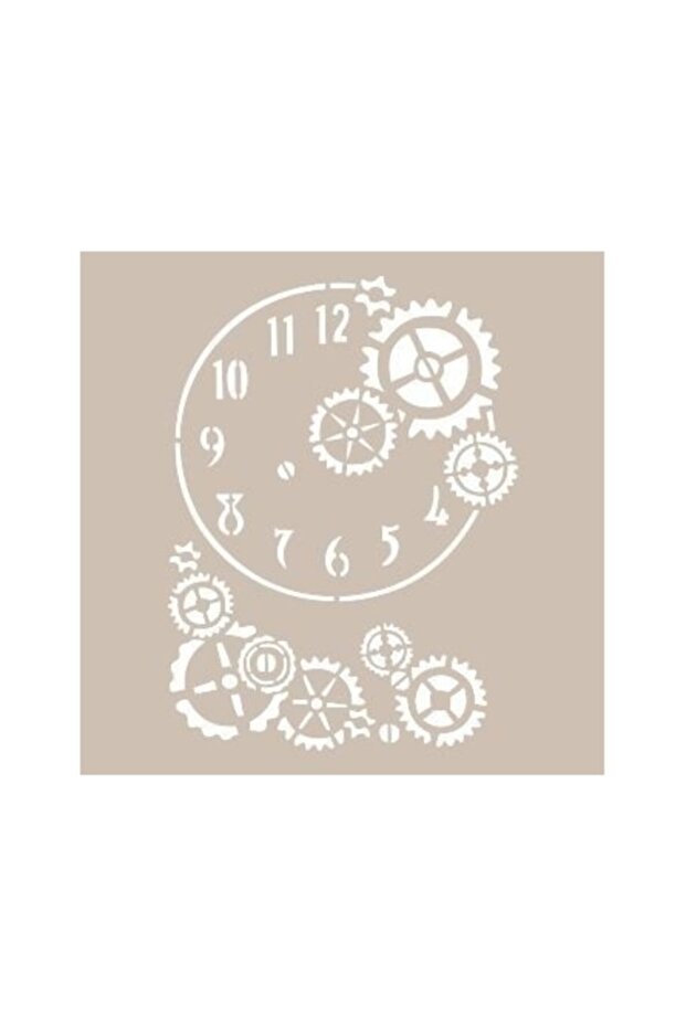 Saat Model AS471 A4 Stencil - 1