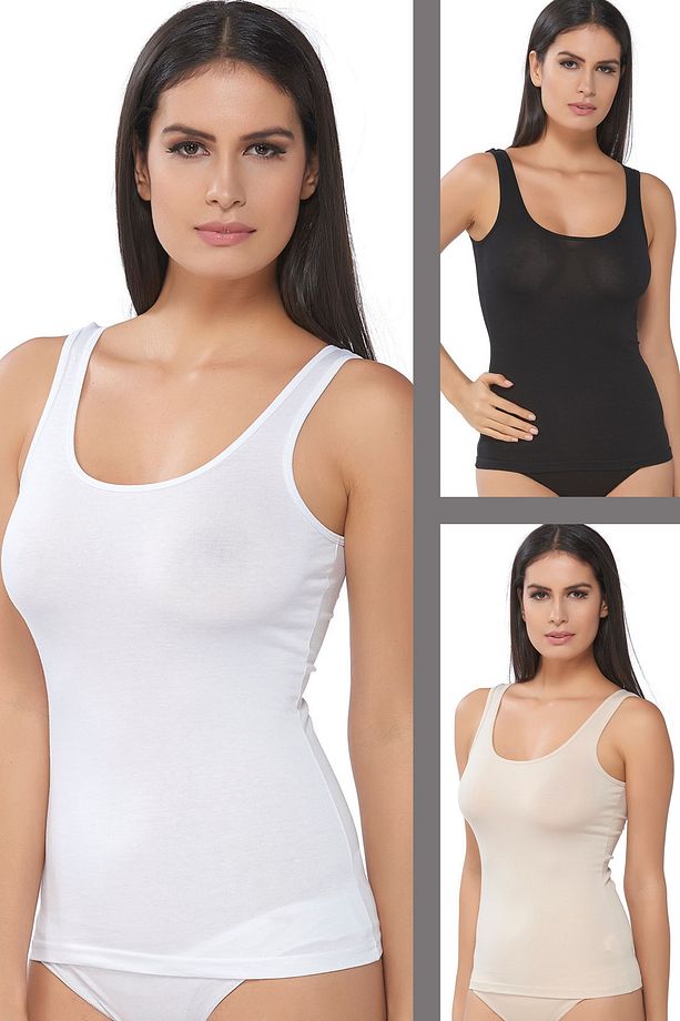 Kadın 3lü Asorti Paket Atlet - 1