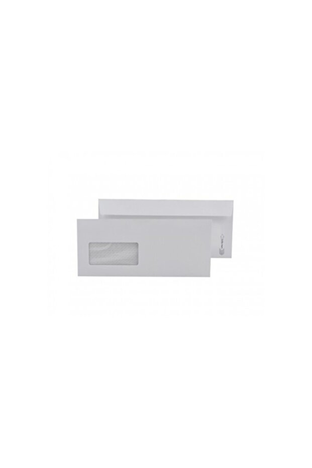 110 gr 50 Pack Diplomat Envelope with Window and Silicone