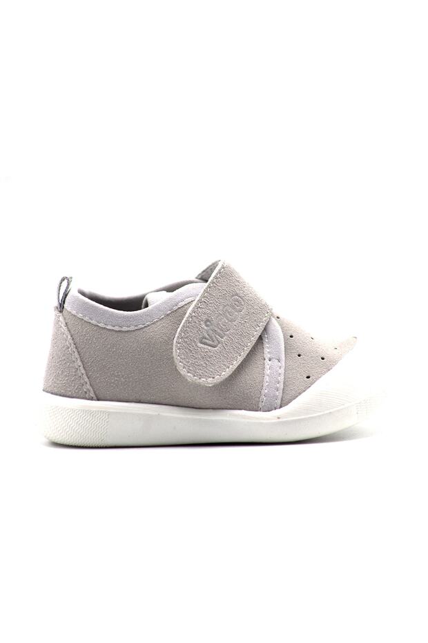 Baby Gray Anka Daily First Step Shoes21 950-e19k-224