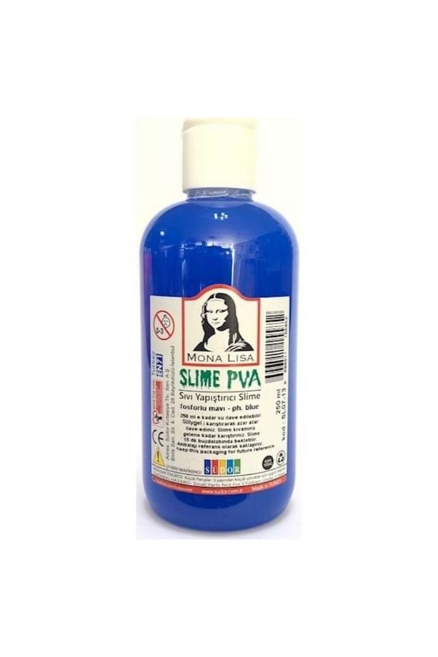 Monalisa 250 Ml. Slime Jeli Pva Fosforlu Mavi - 1