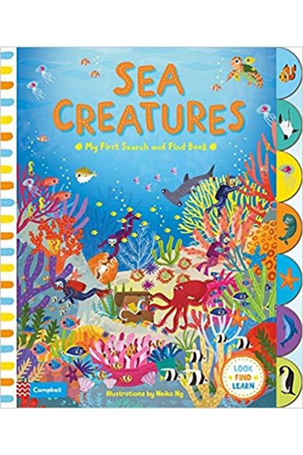 Sea Creatures (my First Search And Find)