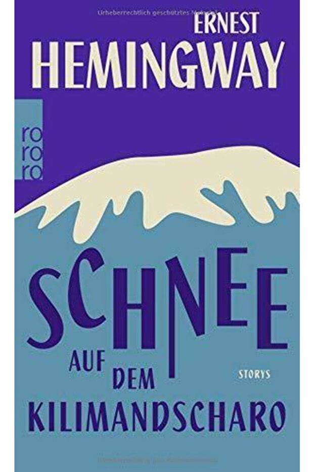 Schnee Auf Dem Kilimandscharo