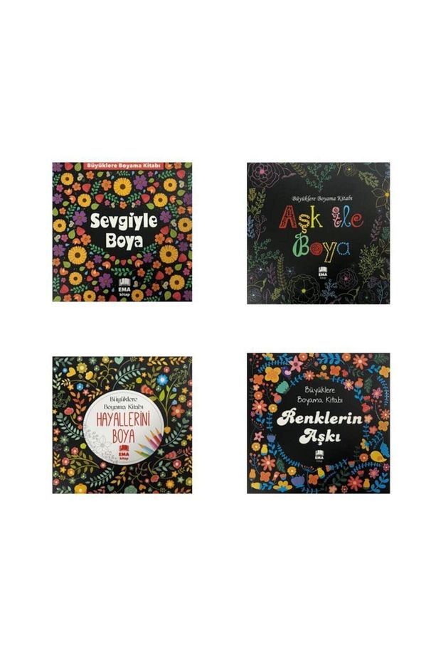 Ema Yetişkin Boyama Kitabı Seti Ofisinn No:27 - 1