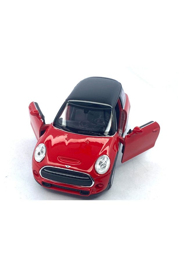 Mini Cooper New Mini Hatch - Çek Bırak Oyuncak Araba , Lisanslı Model Araba 1:38 - 2