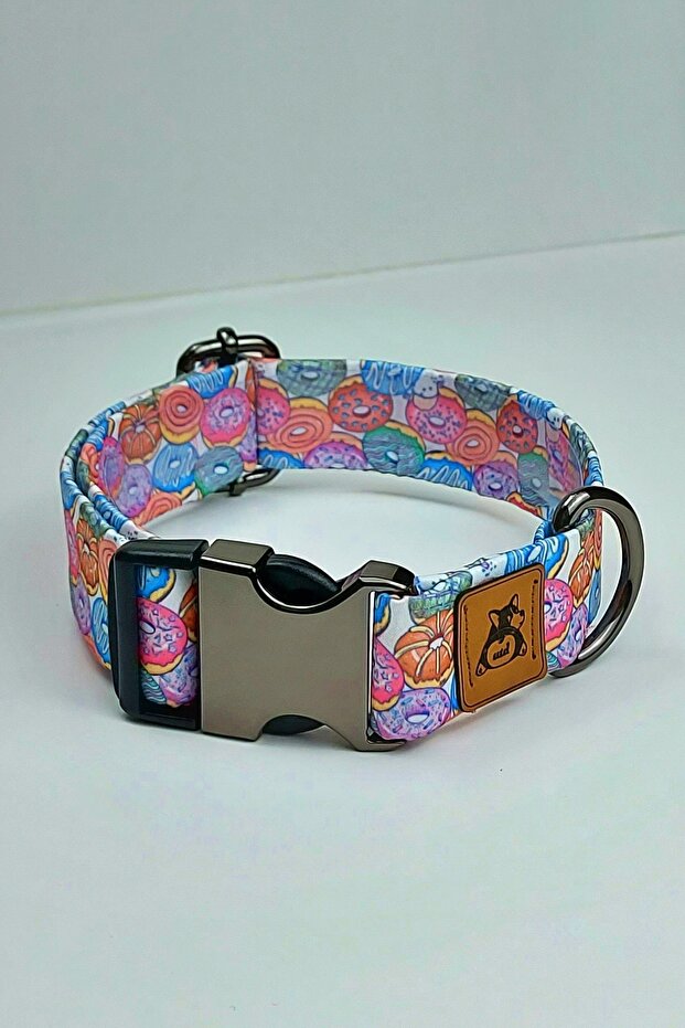 Donut Dog Collar Midlite - 1