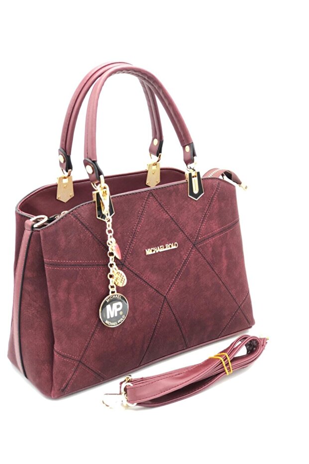 Women's Hand and Shoulder Bag 5 Compartments Lined New Trend 1St Class Quality Bag