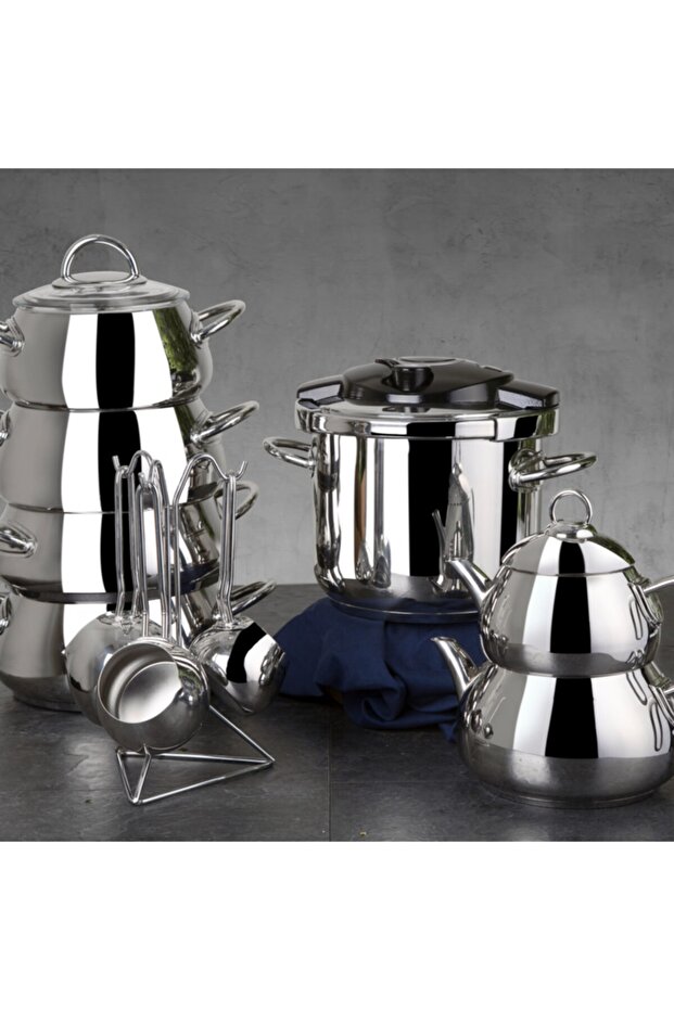 Everest Forever 17 Parça Çelik Çeyiz Seti - 2